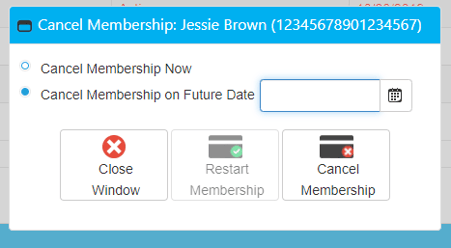 cancel membership future 